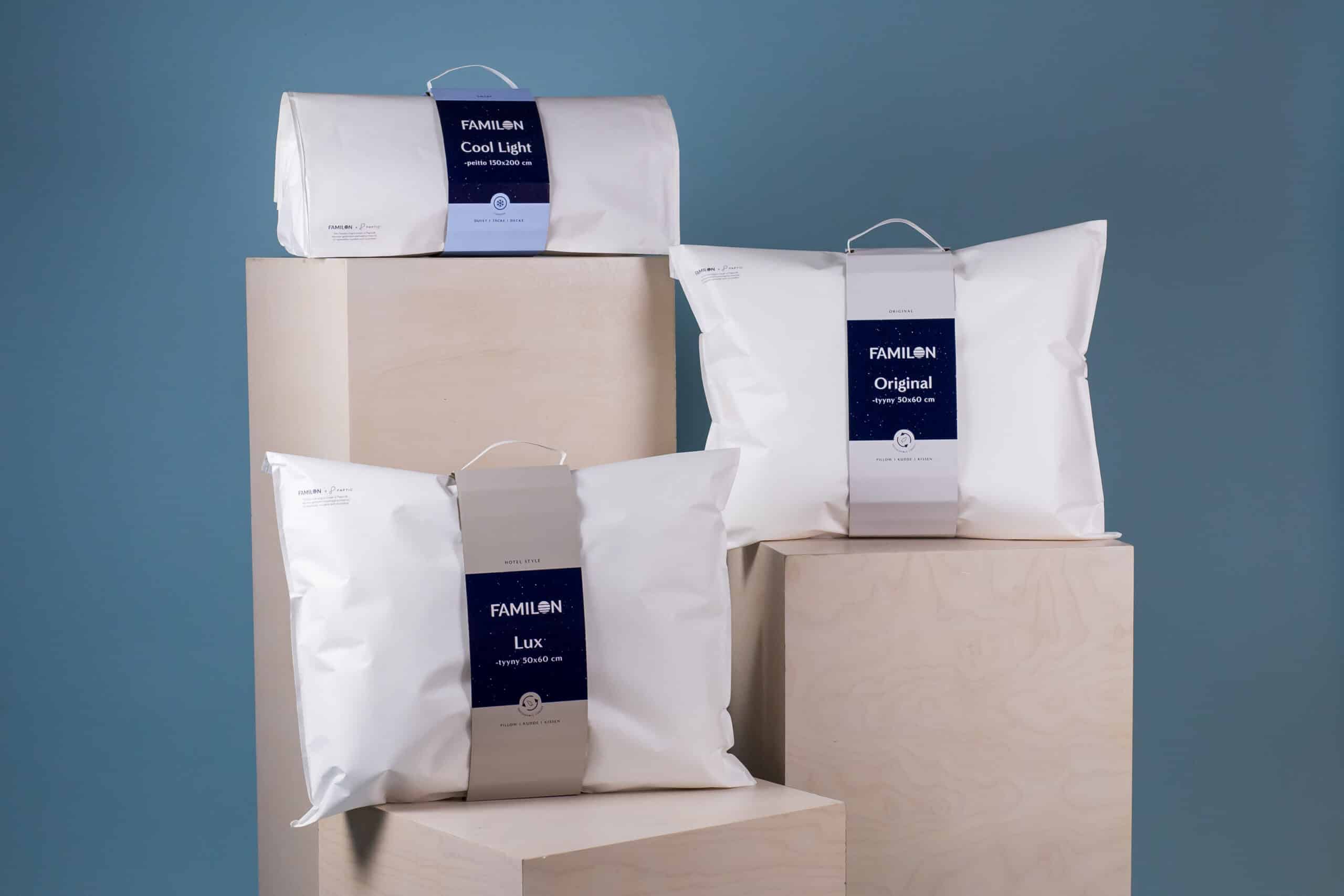 Familon pillow packaging