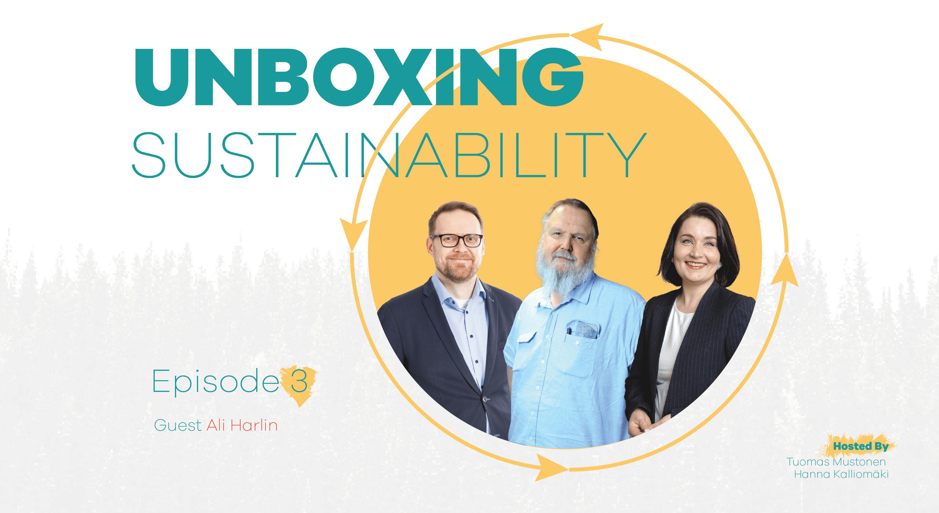 Ali Harlin in Unboxing Sustainability Podcast