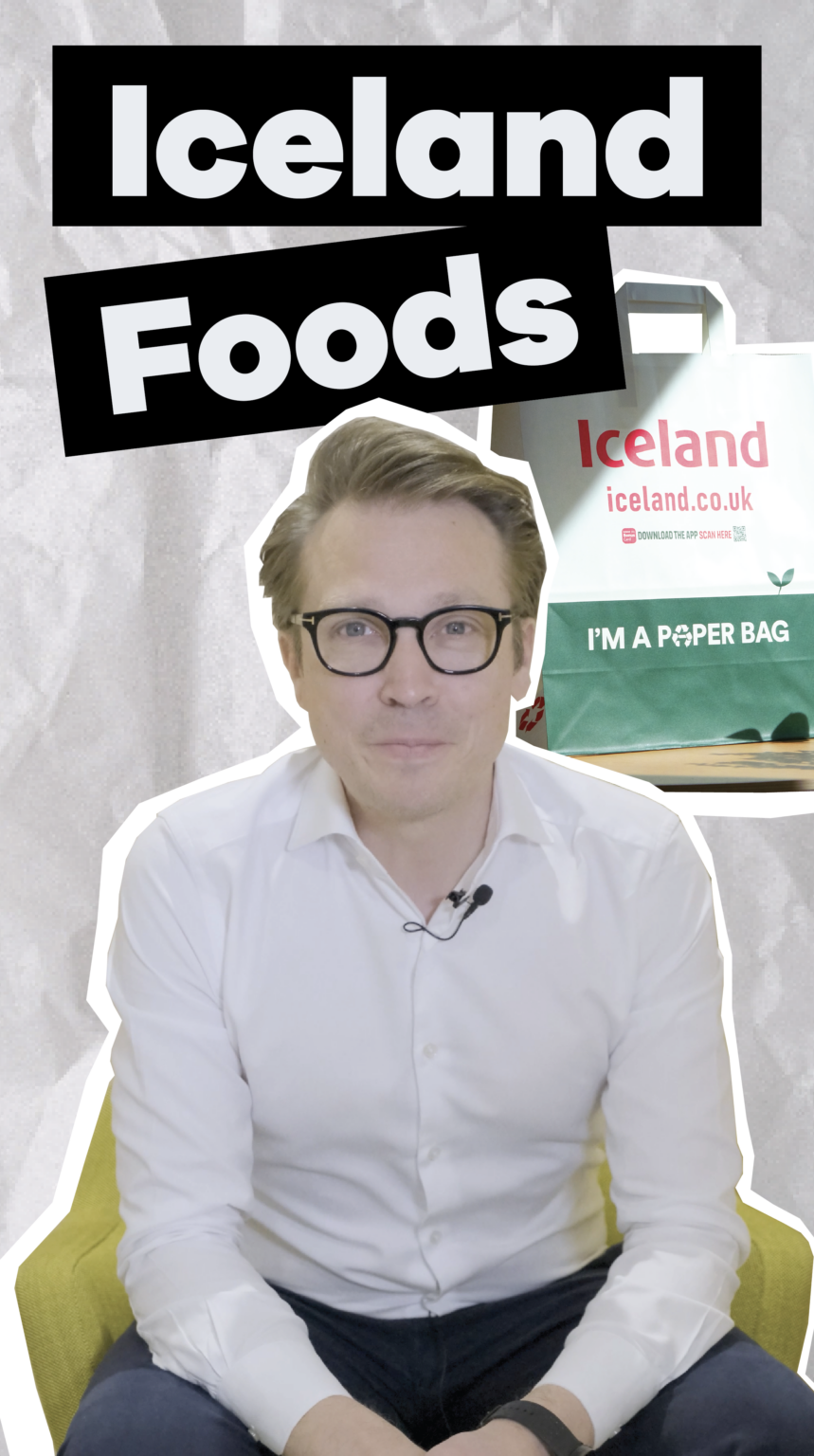 Iceland Foods And Paptic Launch An Innovative Carrier Bag