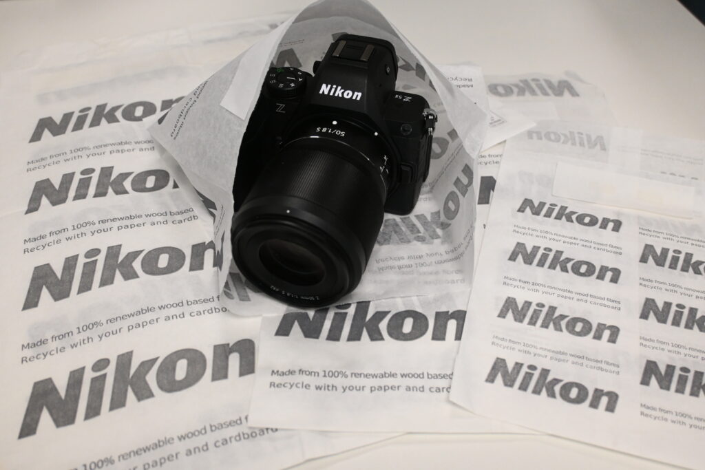 Nikon using Paptic in their packaging.